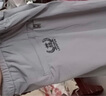 啄木鸟冰丝裤子男宽松2025夏季薄款直筒速干弹力男士休闲裤潮流运动长裤 深灰色(冰丝高弹) 40 (建议200-220斤) 实拍图