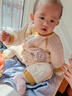 棉芹婴儿连体衣服纯棉秋冬季棉服加厚长袖保暖宝宝三层夹棉新生儿冬装 黄色小狮子 【2件装】（保暖款） 73码(建议7-9个月15-18斤) 实拍图