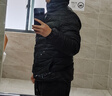 JEEP SPIRIT吉普轻薄羽绒服男士秋冬季外套连帽潮流透气保暖情侣 黑色 2XL 实拍图