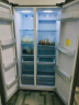 上菱 651升 对开门冰箱  风冷无霜 一级能效 节能双变频 离子净味养鲜 大容量双开门家用电冰箱 BSE651PWL（银河灰） 实拍图