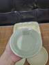佩尔森调料碟蘸料碟寿司小吃碟味碟家用陶瓷餐具奶油风小碟子酱油碟 4寸碟/奶绿1个 实拍图