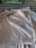 NASA LIKE官方潮牌双面穿外套秋春季立领夹克男女情侣上衣服宽松大码棒球服 白色 2XL（建议150-180斤） 实拍图