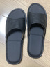 范米尼整张头层羊皮内外真皮凉拖鞋居家居室内夏季男女老人防滑实心软底 534【黑色】内外真皮 37-38 码【26】内长24厘米.显瘦版 实拍图