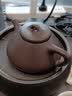 尊壶 宜兴紫砂壶手工茶具泡茶壶国工沈惠芳小子冶石瓢原矿紫泥茶器 小子冶石瓢 紫泥 160cc 14孔 实拍图