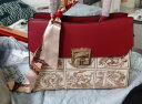 香微（XIANGWEI）母亲节送妈妈生日礼物实用60婆婆新娘婚包包女包50岁40女士手提包 牡丹红色（精美礼盒装） 晒单实拍图
