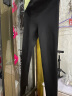 FitonTon鲨鱼裤加绒打底裤女冬季保暖加厚提臀裤高腰显瘦紧身瑜伽裤 黑XL 实拍图