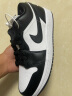 耐克（NIKE）Air Jordan 1 Low AJ1黑白熊猫经典女子运动休闲板鞋 DC0774-101 36.5 晒单实拍图