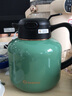 BEMEGA英国焖茶壶家用白茶焖泡壶茶水分离泡茶水壶大容量智能泡茶保温壶 玛瑙绿【陶瓷抗菌内胆】 1500ml 实拍图