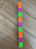 奇艺36段魔尺 百变魔尺魔蛇弹力结构  彩虹色 实拍图