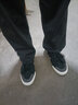 闪步春秋帆布鞋透气低帮板鞋男鞋百搭耐磨布鞋轻便舒适休闲鞋平底防滑 黑色 42 实拍图