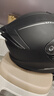 睿觅（RYMIC）摩托车头盔全盔3C认证专业机车骑行头盔四季男女977哑黑3XL 实拍图