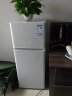 TCL 118升 小型双门电冰箱 LED照明 迷你小冰箱  冰箱小型便捷  节能低音（芭蕾白）BCD-118KA9 晒单实拍图