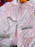 卡梵黎（kafanli）冬天睡袍女三层夹棉加厚加绒长款浴衣睡衣睡袍 南 JIA2617 XL建议穿着体重：120-140斤) 晒单实拍图