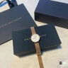 丹尼尔惠灵顿（DanielWellington） dw手表女欧美石英女士简约腕表28mm生日礼物送女友老婆 玫瑰金白盘 DW00100219 实拍图