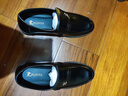 啄木鸟官方温州真皮男式软底皮鞋春秋软面透气舒服正装平底黑色男士商务 优雅黑25(真皮款)旗舰 38 实拍图