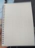 誉品(YUPIN)双线圈本 加厚笔记本本子文具 简约大学生用记事本网格横线日记本作业本 【2本/共240页】B5网格侧翻款 实拍图