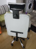 创姿电脑椅办公椅子电竞椅家用人体工学椅老板椅主播靠背游戏椅皮椅 灰色乳胶坐垫+搁脚+三级防爆气杆 实拍图