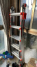 雷都捷特（LittleGiant） 家用/工程梯子铝合金伸缩人字梯直梯 折叠多功能登高梯15422-001 实拍图