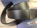 七匹狼男士皮带真皮内穿无牙自动扣腰带男板扣纯牛皮青年商务裤带不漏尾 黑色内穿式皮带 长度留言110-130CM 实拍图