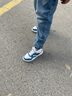 安踏（ANTA）儿童运动鞋男大童2024秋冬百搭小白鞋魔术贴高帮板鞋A12438002 实拍图
