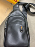 七匹狼男包斜挎包单肩背包真皮胸包头层牛皮休闲包时尚潮男出游通勤挂包 【头层牛皮】潮男时尚款 实拍图