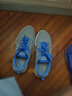 安踏男鞋运动鞋男秋冬季男士软底网面透气跑步鞋休闲鞋皮面防水鞋子男 (网面透气)中灰/魅力蓝 44.5 （10.5码） 实拍图