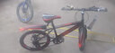 优诗诺（YOUSHINUO）儿童自行车山地车男女孩单速变速辐条一体轮可选6-8-9-15岁学生车 变速黑红+双碟刹+小礼包 20 寸适合125-145CM 实拍图