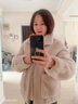 淳咪娜 皮草女新款宽松羊剪绒海宁皮草外套女复合羊羔毛皮毛一体颗粒绒 驼色 S - 升级款 95斤以下 100%羊毛 实拍图