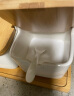 川岛屋 日式创意陶瓷调味罐竹木调料盒盐罐厨房家用调味瓶套装 三个装+托盘组合(贴纸+笔) 实拍图