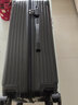 卡帝乐鳄鱼（CARTELO）行李箱女轻音万向轮拉杆箱男密码旅行箱大容量上学出差箱防刮皮箱 尊贵黑防刮复古/升级拉链款 26英寸 /单人长途 实拍图