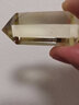 唯誠 天然黄水晶六棱柱双尖柱子原矿石消磁能量石把玩摆件 5-6cm左右 实拍图