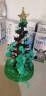 橙央【圣诞礼物】网红魔法圣诞树小型纸树开花浇水结晶圣诞节装饰品wj 白树+彩树 晒单实拍图