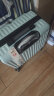 SUKESI行李箱次日达轻便小型登机箱结实耐用旅行箱学生万向轮密码拉杆箱 薄荷绿 18英寸  3节拉杆 实拍图