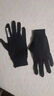 迪卡侬手套秋男女跑步健身骑行保暖运动全指五指（新老款随机发货） 性价比款黑色-新款 XL 实拍图
