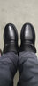 蜻蜓牌断码特价男士高帮棉皮鞋男加绒加厚保暖厚底防滑中老年爸爸棉靴子 301黑色棉靴 38 实拍图