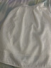 FANSILANEN范思蓝恩22FS2499白色肌理格纹半身裙女夏季新款显瘦A字伞裙 白色 M 晒单实拍图