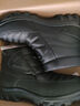 回力（Warrior）官方棉鞋男鞋冬季加绒中老年保暖老人鞋棉靴东北雪地靴子男黑色40 实拍图