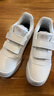 adidas阿迪达斯童鞋儿童休闲鞋春夏男童女童魔术贴运动鞋小白鞋GW1987 实拍图