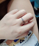 迈米德结婚对戒仿真婚戒婚礼现场用道具情侣戒指一对男女假钻戒交换仪式 【送戒指盒】结婚对戒 （开口设计/可自由调节大小） 实拍图