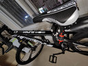 云宵山地自行车成人山地车公路男士单车变速骑行越野赛车轻便中生学生 尊享铝架三刀轮-黑白色 27.5寸30速【适合165-185cm】 实拍图
