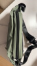 米家小米胸包男单肩包女多功能休闲运动斜挎包潮流腰包大容量绿色 晒单实拍图