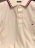 TOMMY HILFIGER25春夏新款男透气珠地网眼通勤修身短袖T恤/镶边翻领POLO衫 【合身款】云沐白色YAF L 实拍图