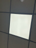 灯灵led集成吊顶灯面板灯595x595平板灯扣板灯正方形办公室嵌入式灯具 595*595mm白光48W-单个装 实拍图