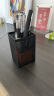 得力(deli)金属网纹方形笔筒 办公用品凑单桌面收纳盒 黑色 晒单实拍图