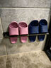 JDOV专利防滑拖鞋老年人孕妇男女防水防滑油夏季浴室内洗澡冲凉居家用 浅紫色（专利防滑拖鞋） 37-38 实拍图