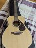 雅马哈（YAMAHA）FS800 原声款 实木单板 初学者民谣吉他 圆角吉它 40英寸原木色 实拍图