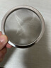 茶壶过滤网不锈钢茶漏过滤器茶叶滤茶网功夫茶具配件杯子茶隔漏网 银色40目外径8.0二个 实拍图