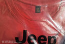 吉普JEEP【纯棉3件装】短袖T恤男20222夏季新款男士体恤衫纯色半袖圆领中青年宽松休闲百搭上衣男 黑色+红色+铁灰 XXL（建议130-145斤） 实拍图
