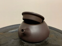 古悦堂 宜兴原矿紫砂壶纯全手工名家紫茄泥高档功夫茶具 石瓢 实拍图