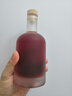 贾思德高档伏特加酒瓶红酒瓶家用密封瓶玻璃酒瓶子白酒瓶空瓶洋酒瓶 水晶盖磨砂【配盖+标签+热缩帽】 500ml 实拍图